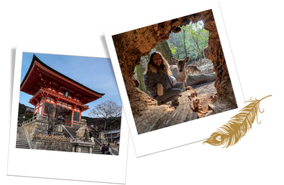 Deux polaroid du Japon